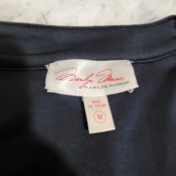 🌜 RARE FIND Marilyn Monroe Cutout Crop Top Tropical Palm Size M - Picture 4 of 7